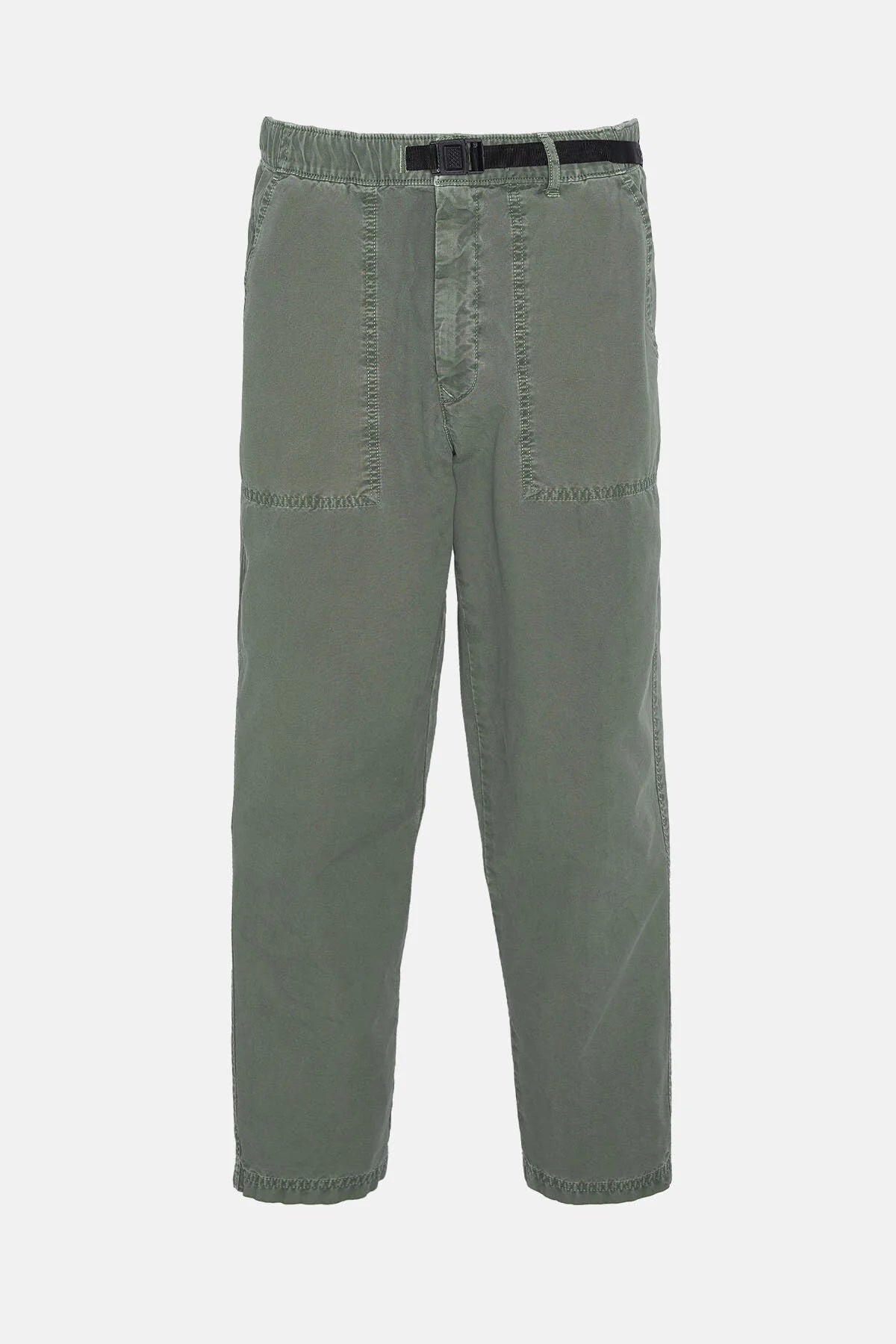 Grindle Straight-Leg Trousers - AGAVE GREEN