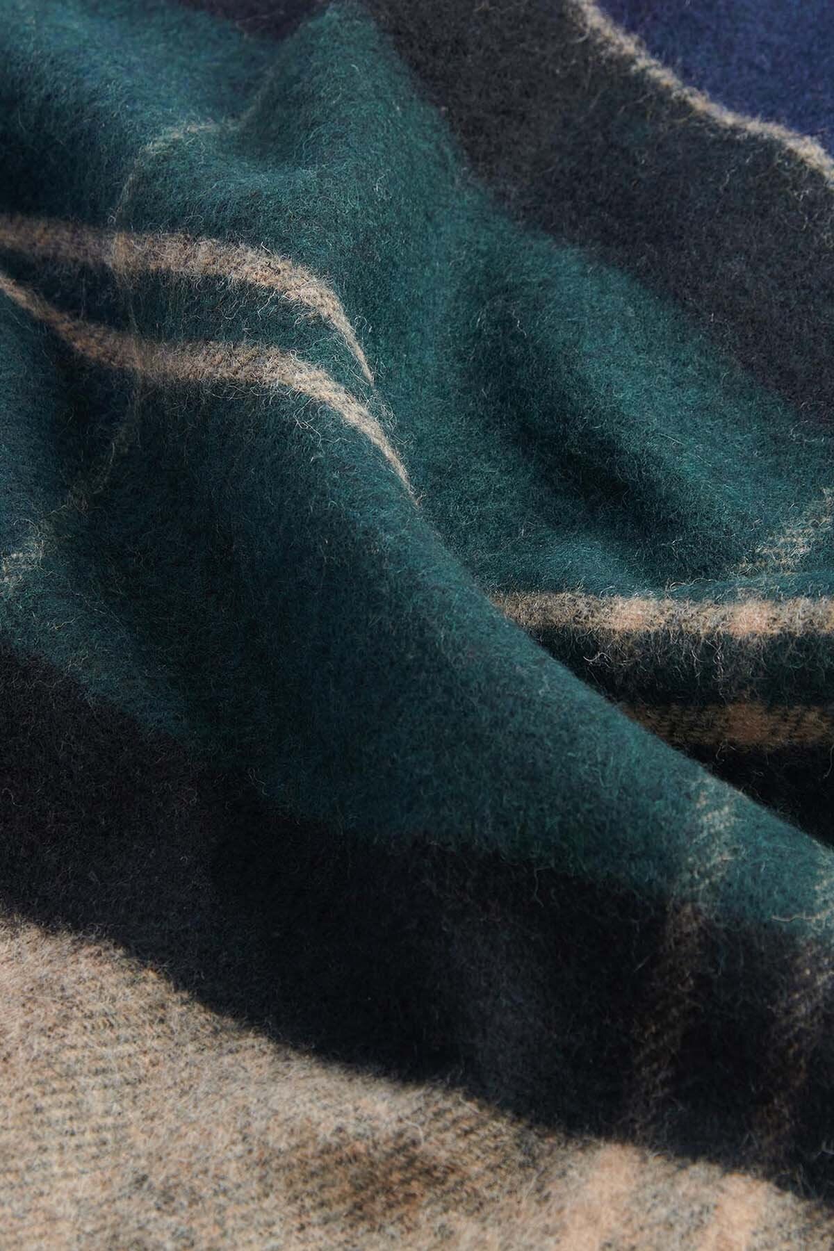 Inverness Tartan Scarf - GREEN LOCH