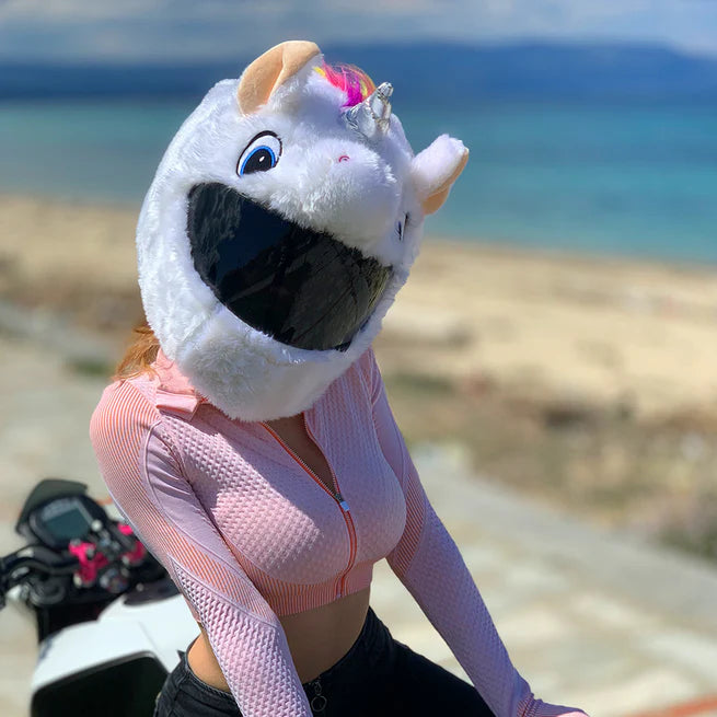 Motorcycle Helmet Cover - Unicorn