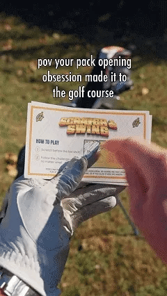ππ Golf Scratch & SwingTM β Scratch-Off Golf Challenge Card Game | 3 Packs Included (57 Total Cards)
