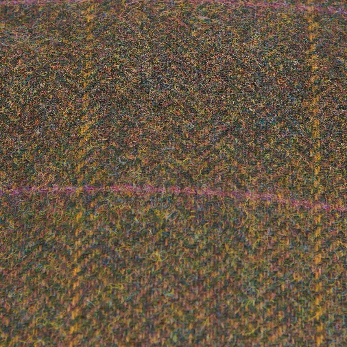 Cairn Flat Cap - OLIVE/PURPLE/RED