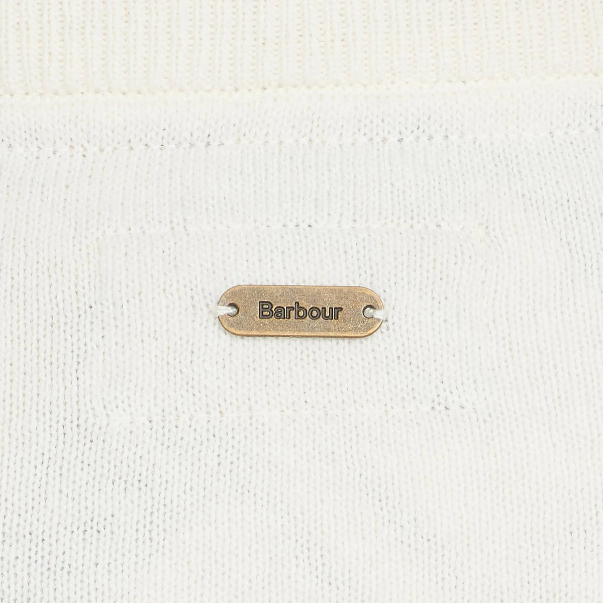 Wool and Cotton Sweater - CREAM HESSIAN TARTAR