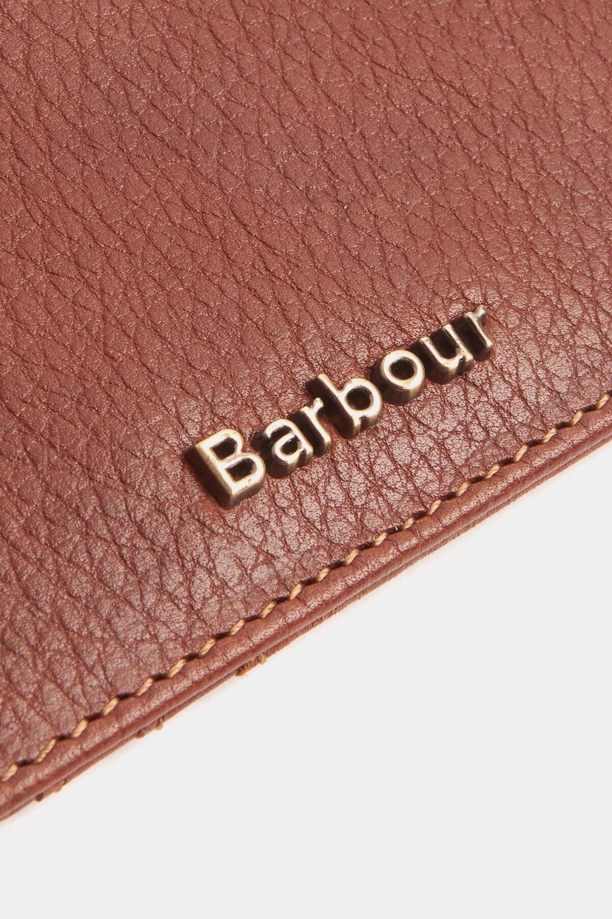 Laire Leather Card Holder - BROWN/CLASSIC