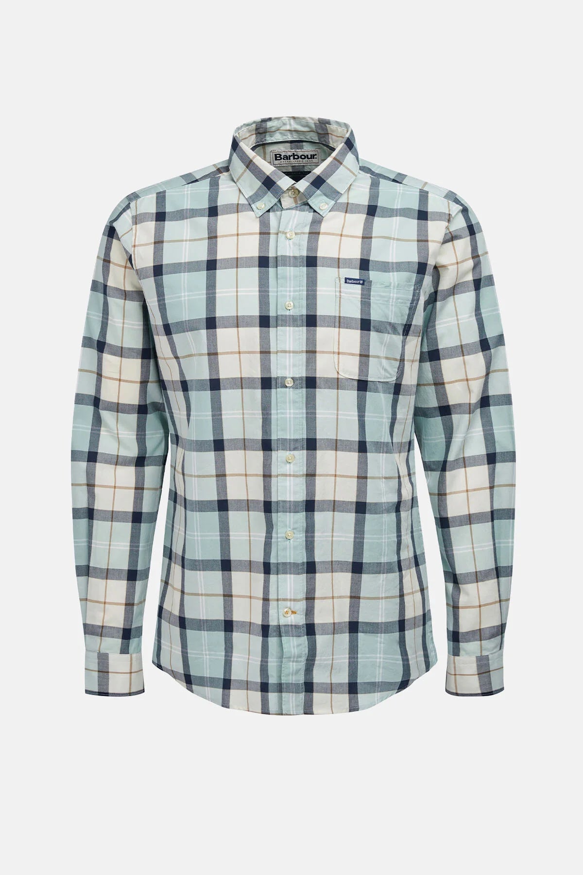 Rawley shirt - BLUE CHALK TARTAN