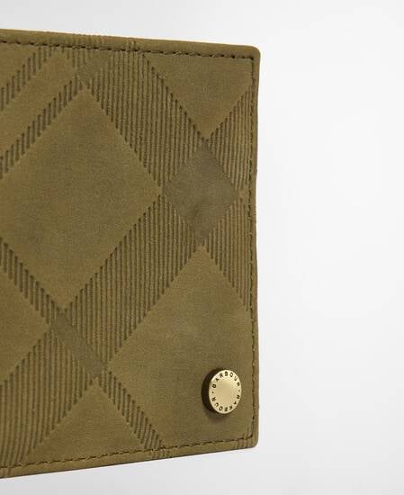 Beith Tartan Leather Wallet