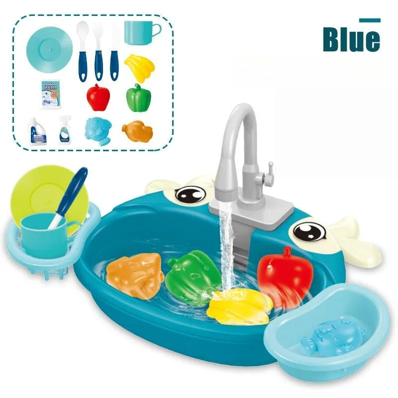 Animal Series Electric Kitchen Sink Toy