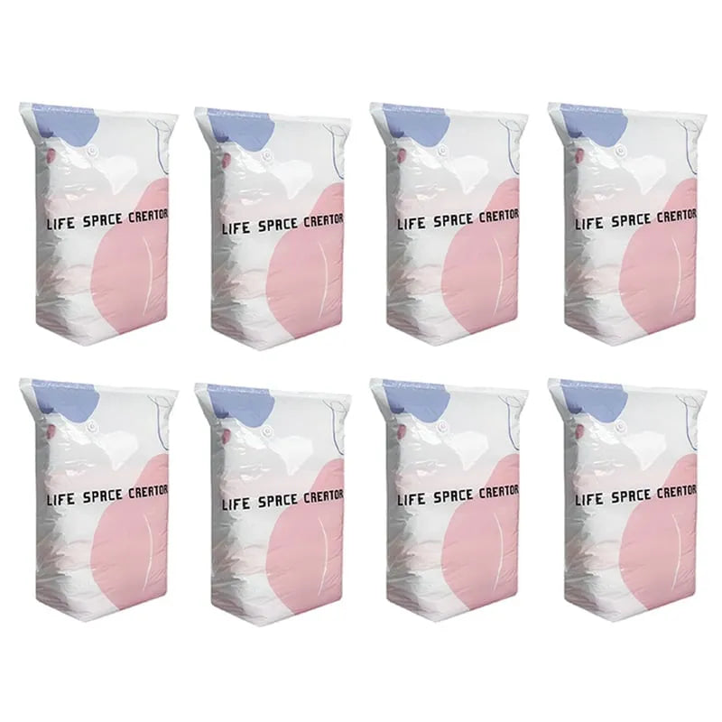 Thickened Stereoscopic No-Pump Vacuum Compression Bag