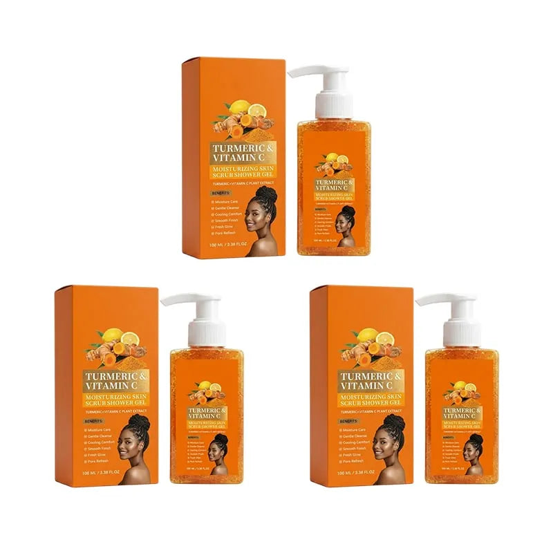 ❤Turmeric Vitamin C Scrub Body Wash