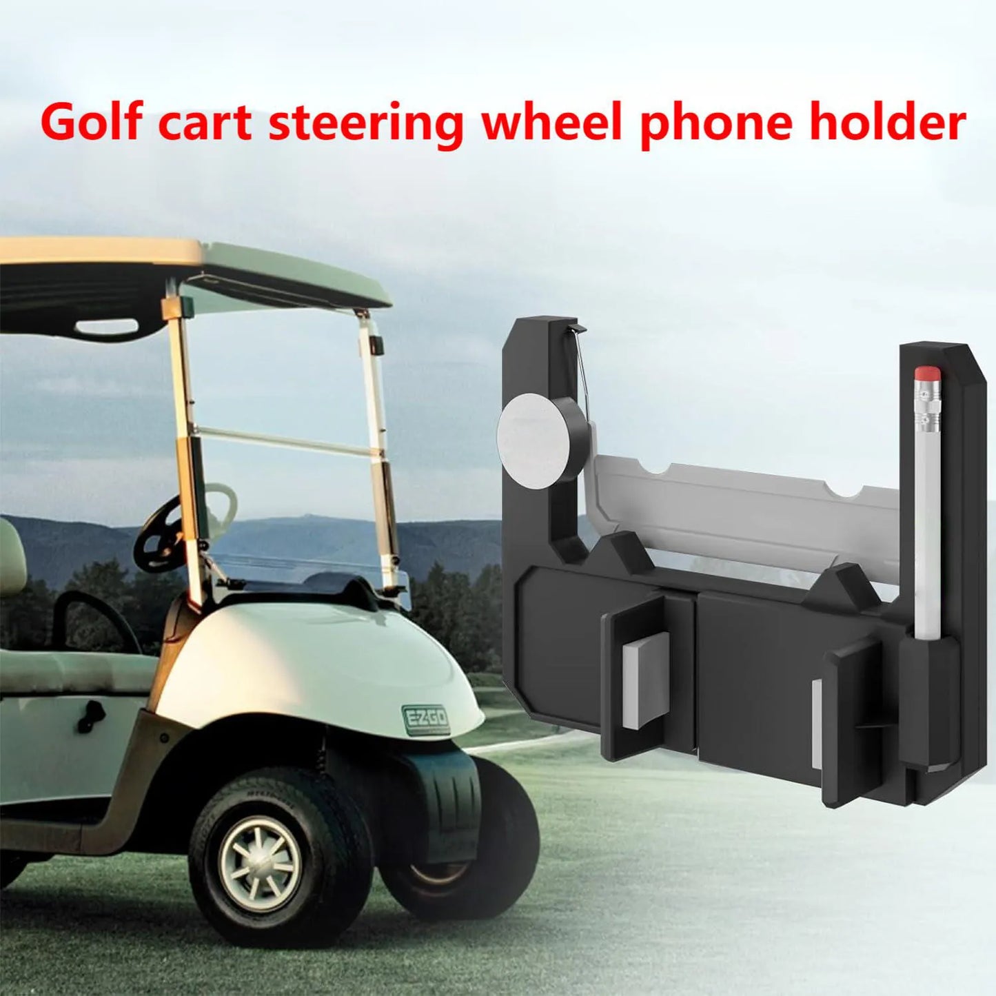 🔥Hot Sale ⛳ - Golf cart steering wheel phone holder