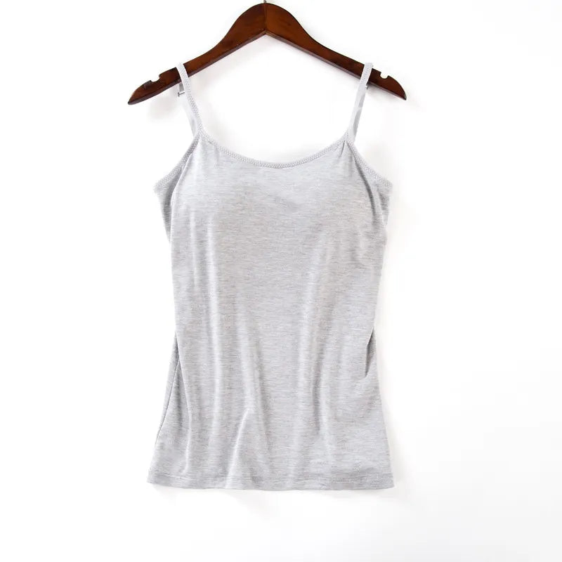 🔥Tank With Built-In Bra