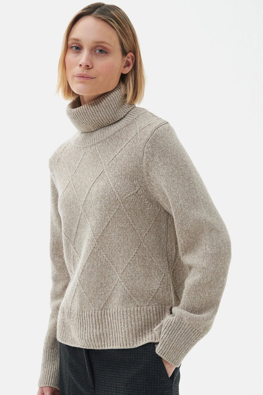 Laverne Knitted Jumper - LT FAWN