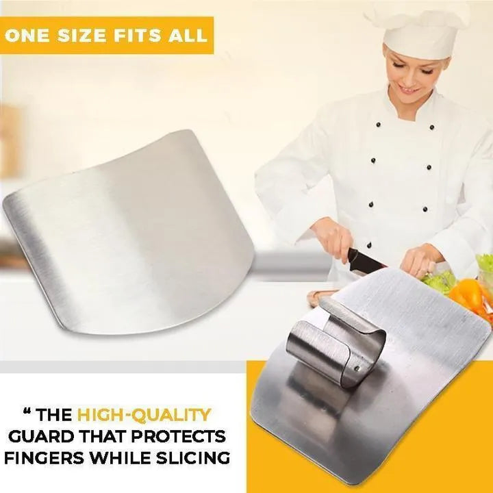 🎁 Kitchen Tool Aid Stainless Steel Finger Guard