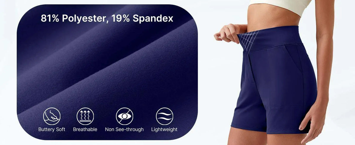 High Waist Athletic Running Short
