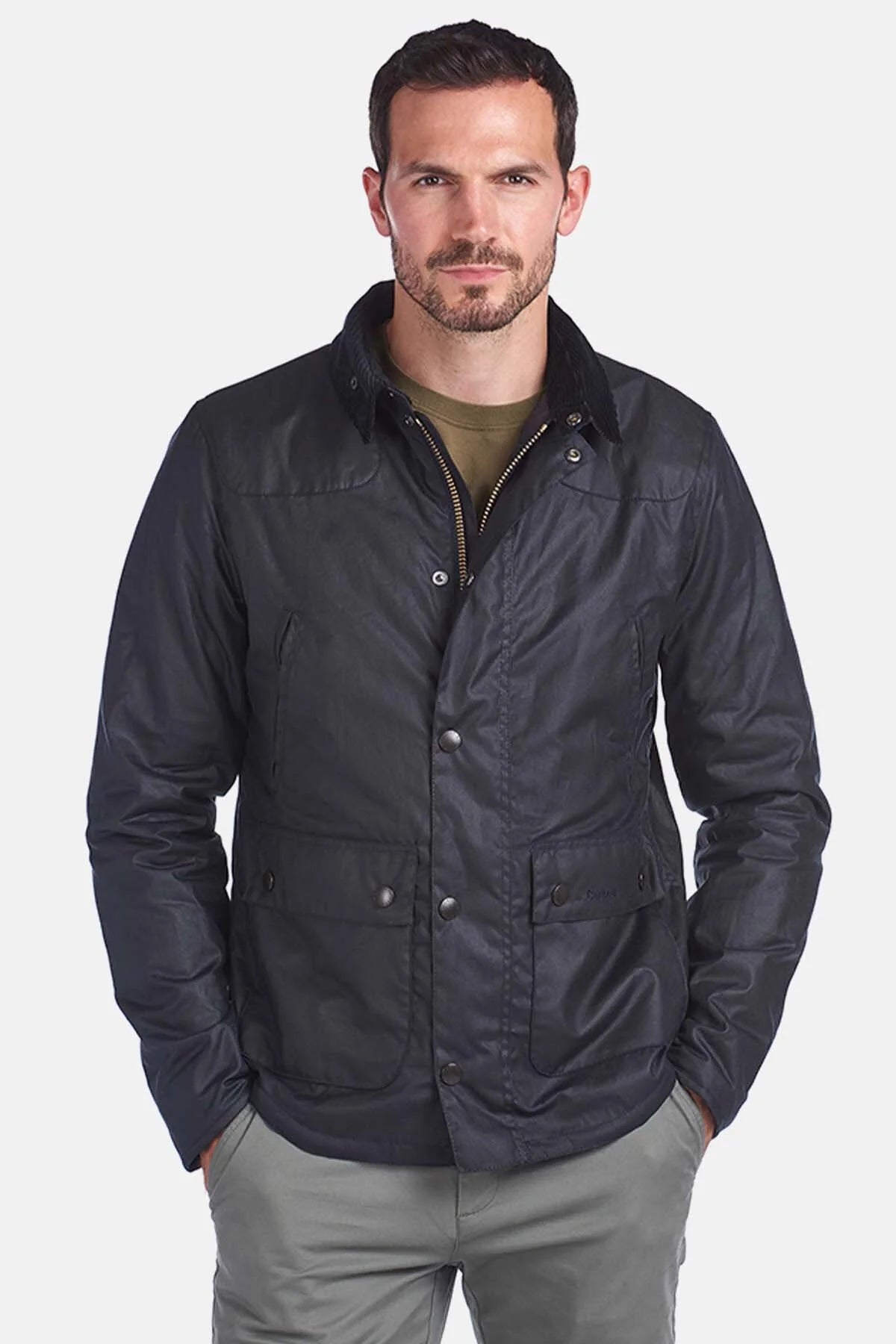 Reelin Wax Jacket - NAVY