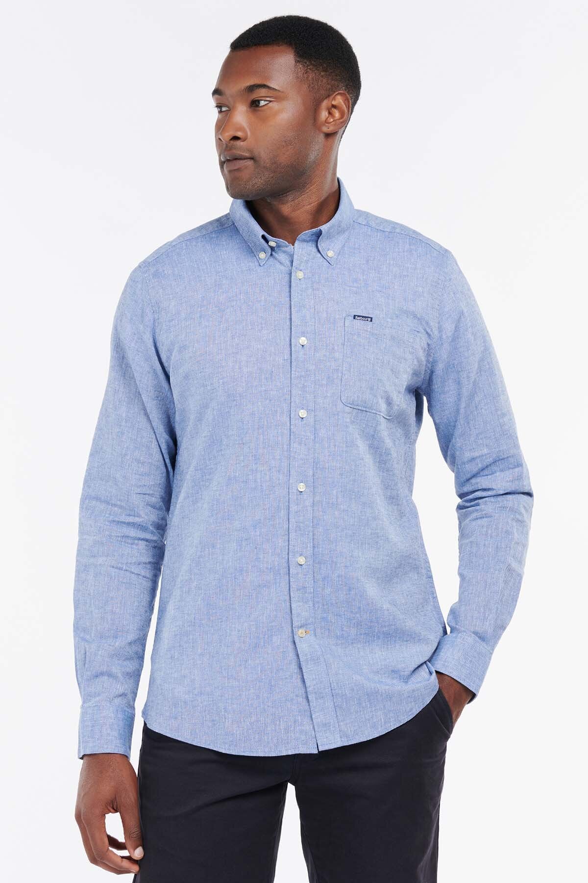 Nelson Tailored Shirt - BLUE