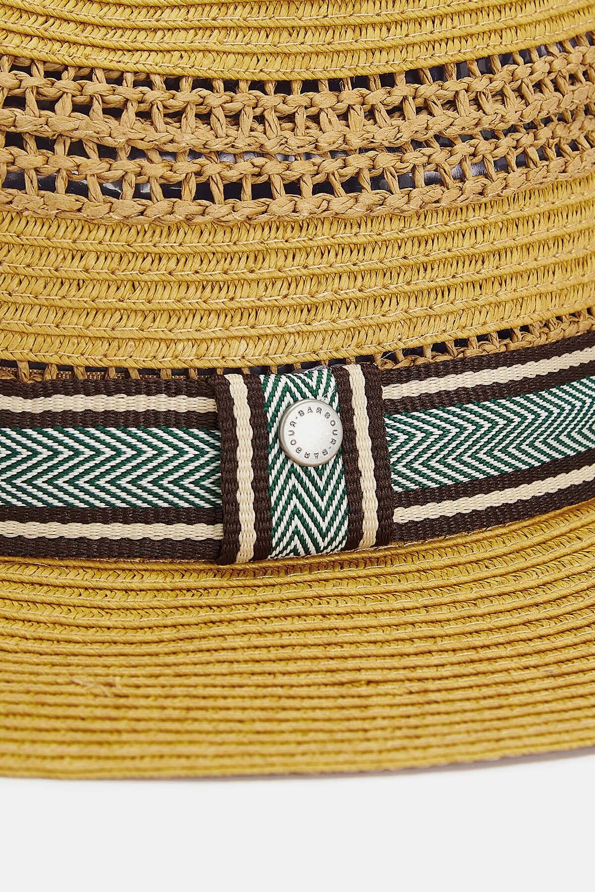 Haydon Fedora Hat - TAN/GREEN