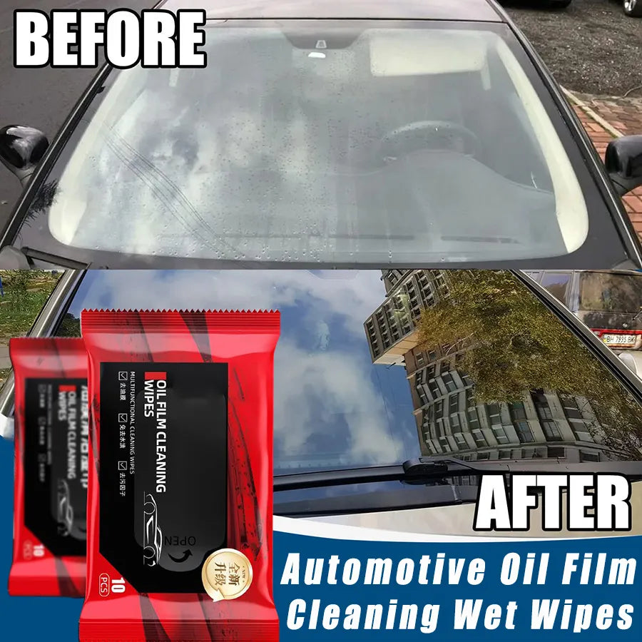 Upgraded Automotive Oil Film Cleaning Wet Wipes
