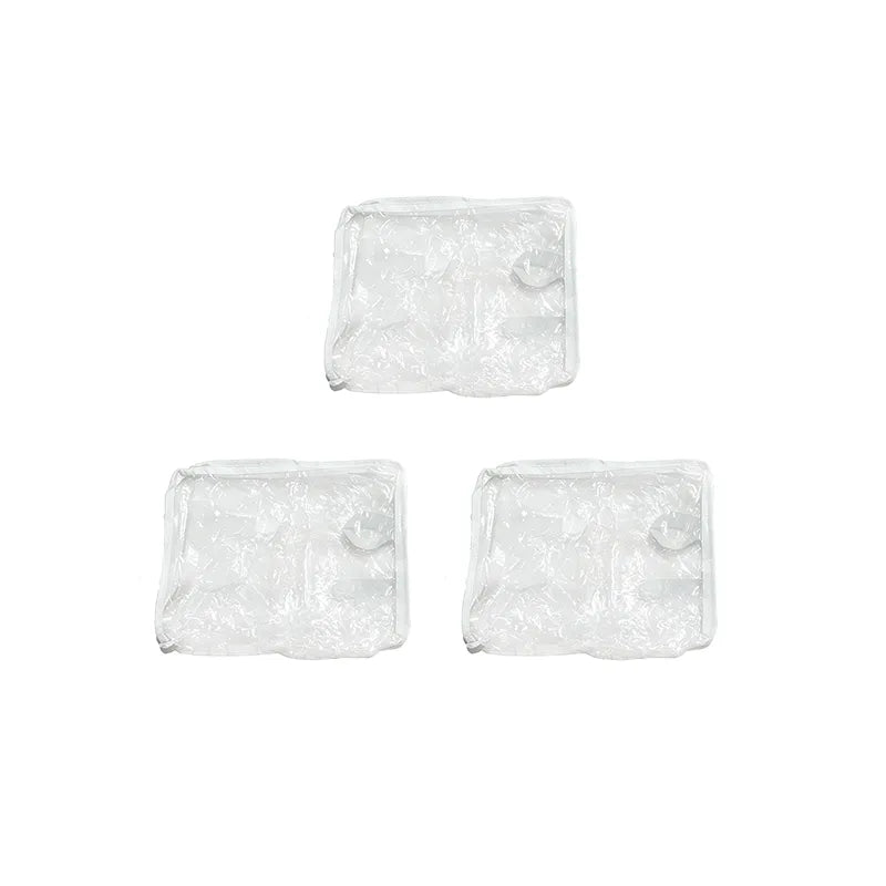 Large Clear Thick Plastic Storage Bag with a zipper