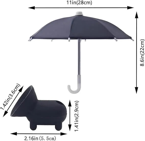 💠Phone Umbrella Suction Cup Stand for Sun