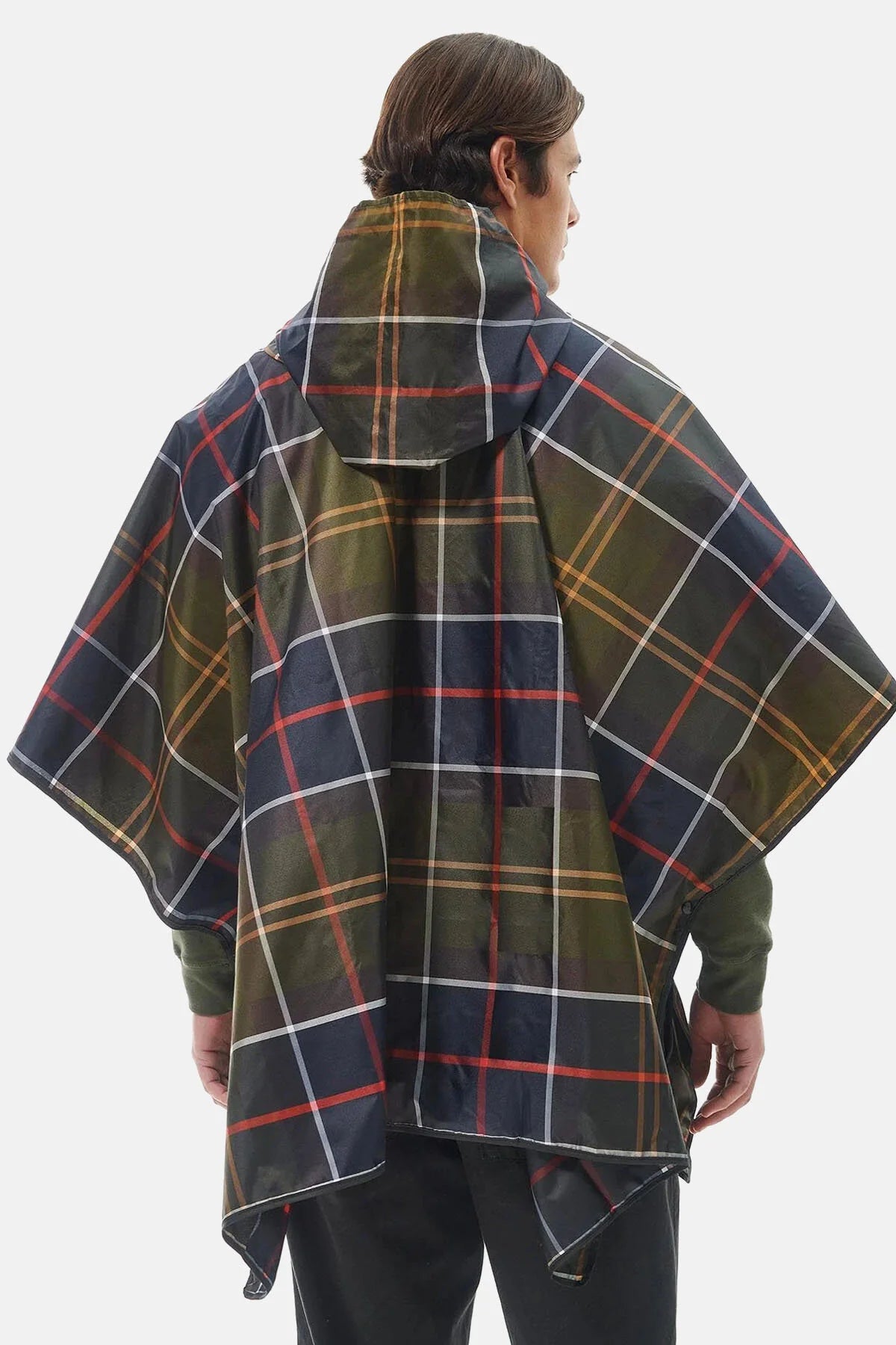 Waterproof tartan poncho - CLASSIC TARTAN