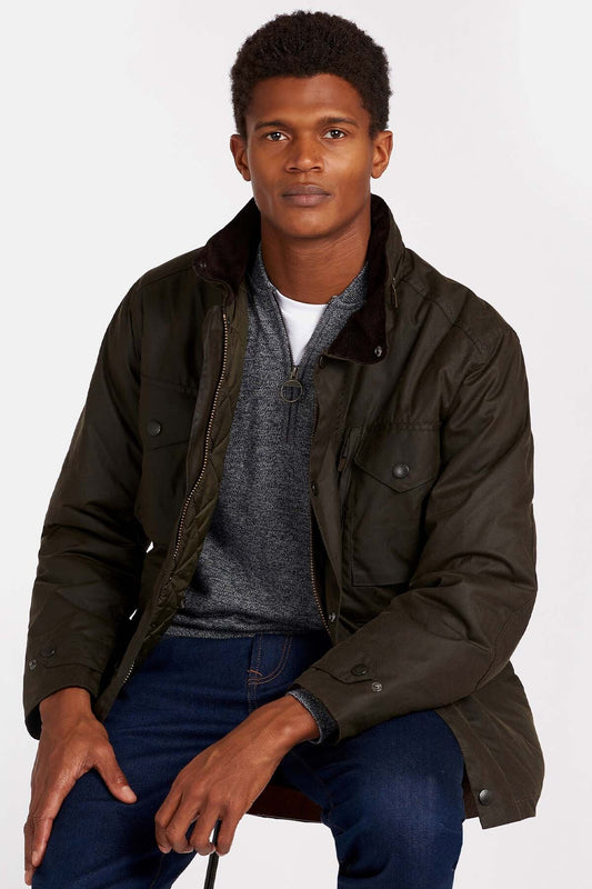 Sapper Wax Jacket - OLIVE/CLASSIC
