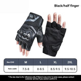 Black half finger