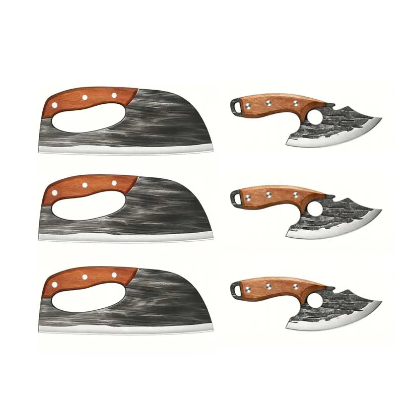 Hand-Forged Kitchen Knife
