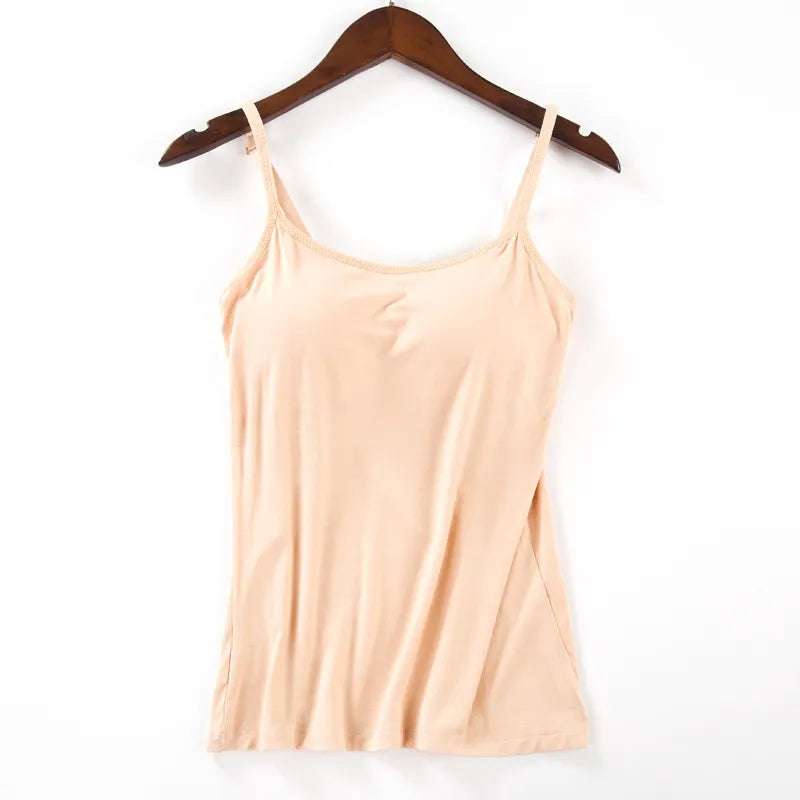 🔥Tank With Built-In Bra
