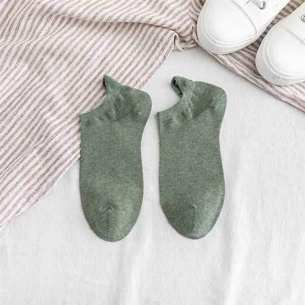 Embroidery Funny Smiling Socks (10 Pairs)