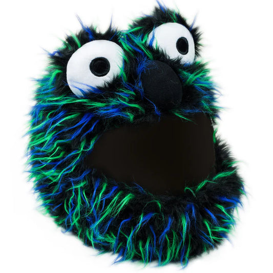 Motorcycle Helmet Cover - Black, Blue And Green