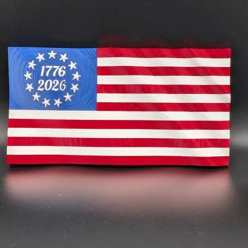 USA 250th Anniversary Articulated Waving Flag