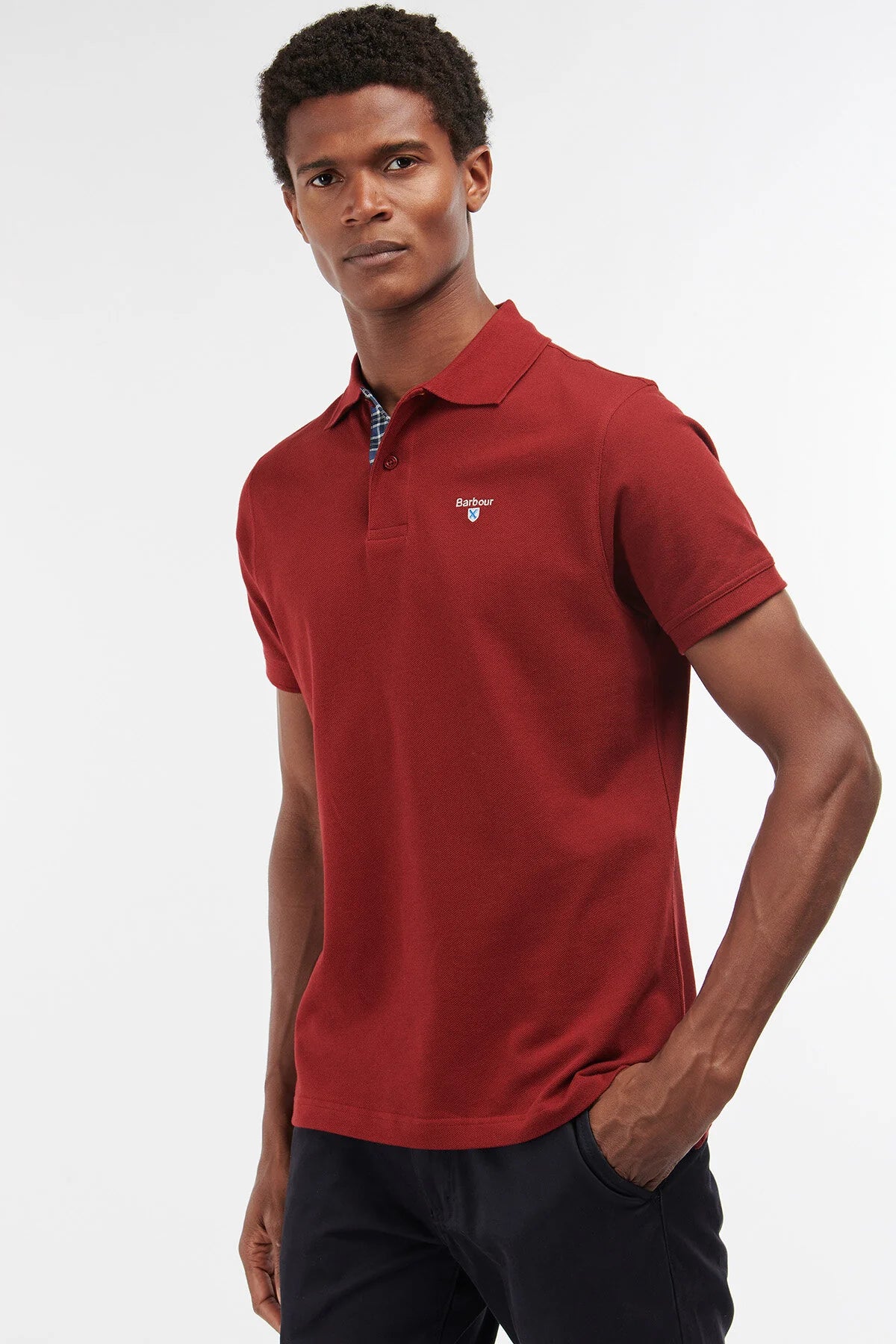 Polo Tartan Pique - WINE