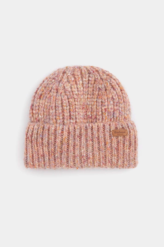 Greta Beanie - PINK RUST