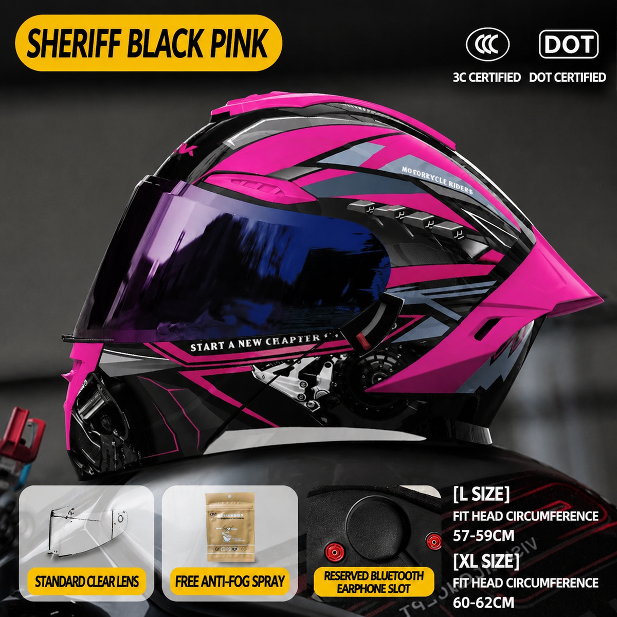 Sport Modular Motorcycle Helmet -H27