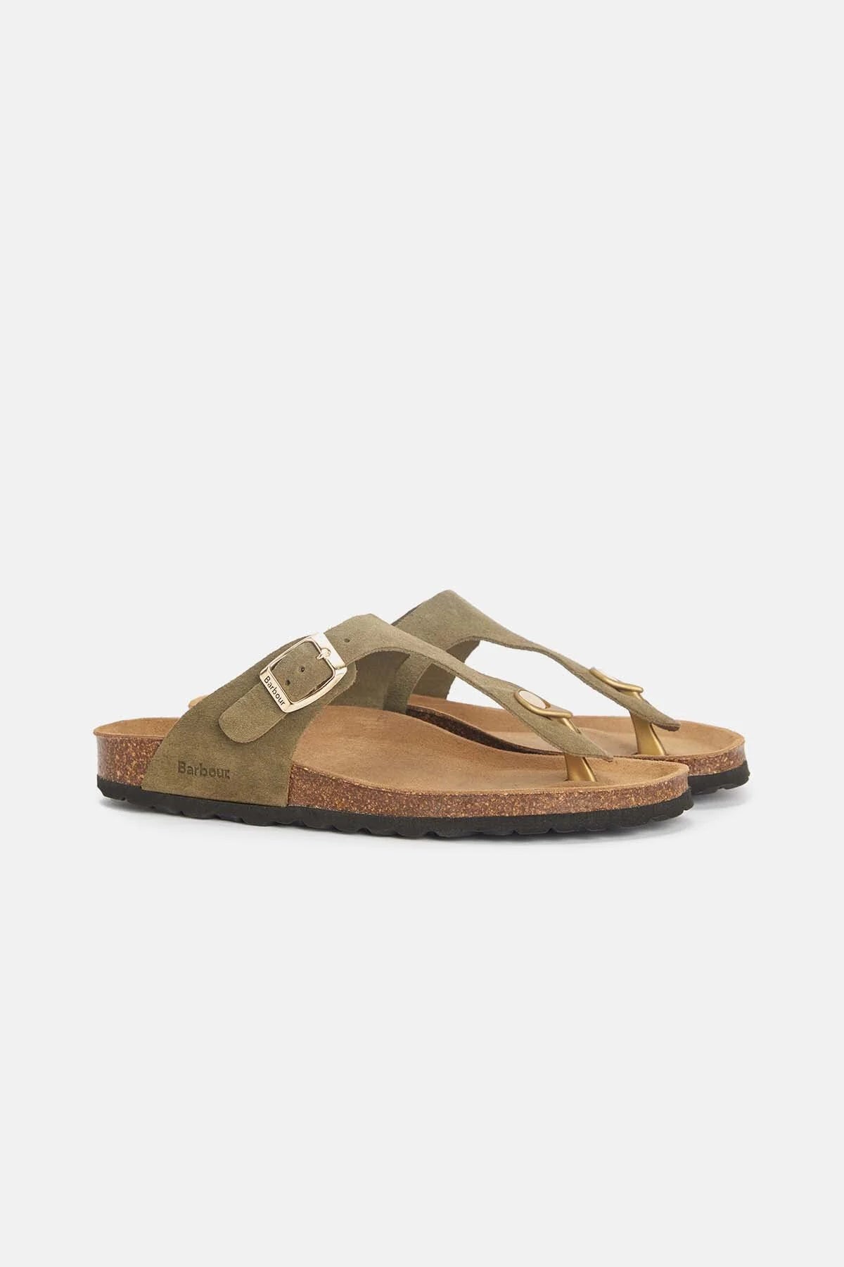 Margate Sandals - OLIVE SUEDE