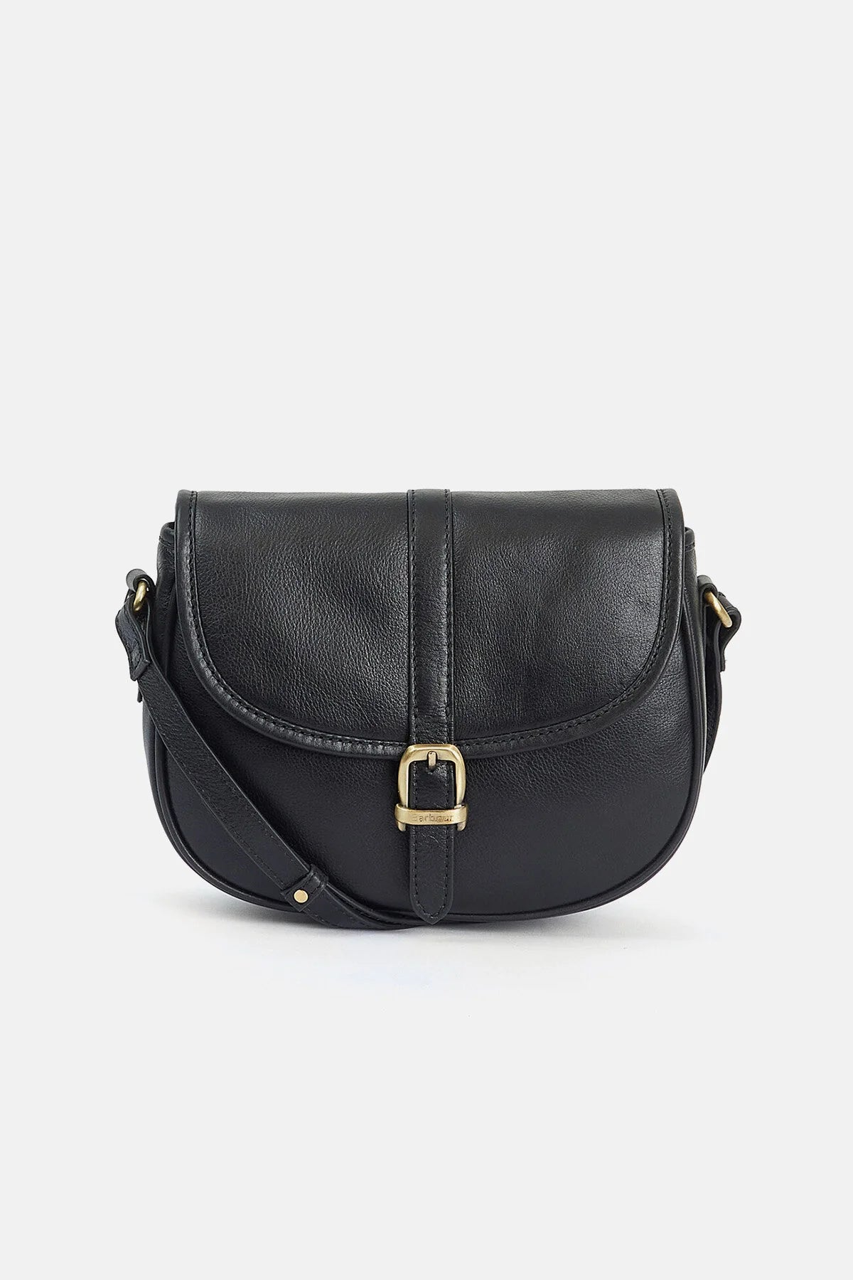 Laire Medium Saddle Bag - BLACK