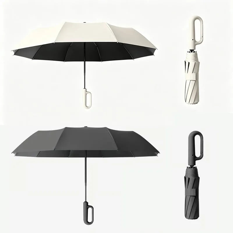 Creative Ring Buckle Windproof Reinforced Umbrella