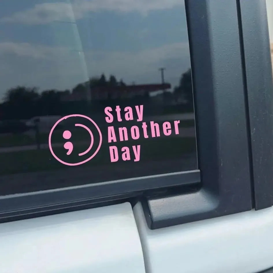SAD Mental Health Awareness Car Decal(5pcs)