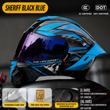 SHERIFF BLACK BLUE