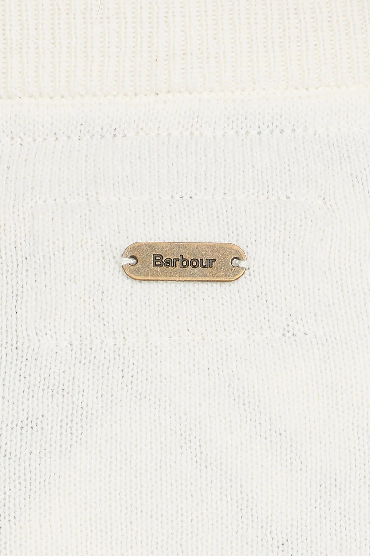 Wool and Cotton Sweater - CREAM HESSIAN TARTAR