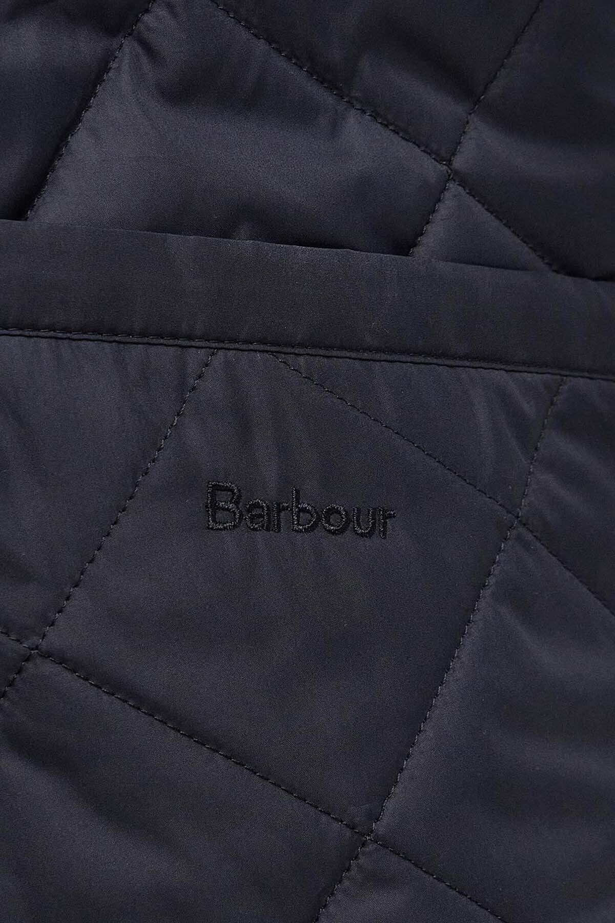 Daintry Reversible Quilted Jacket - BLACK/PAPAVERA