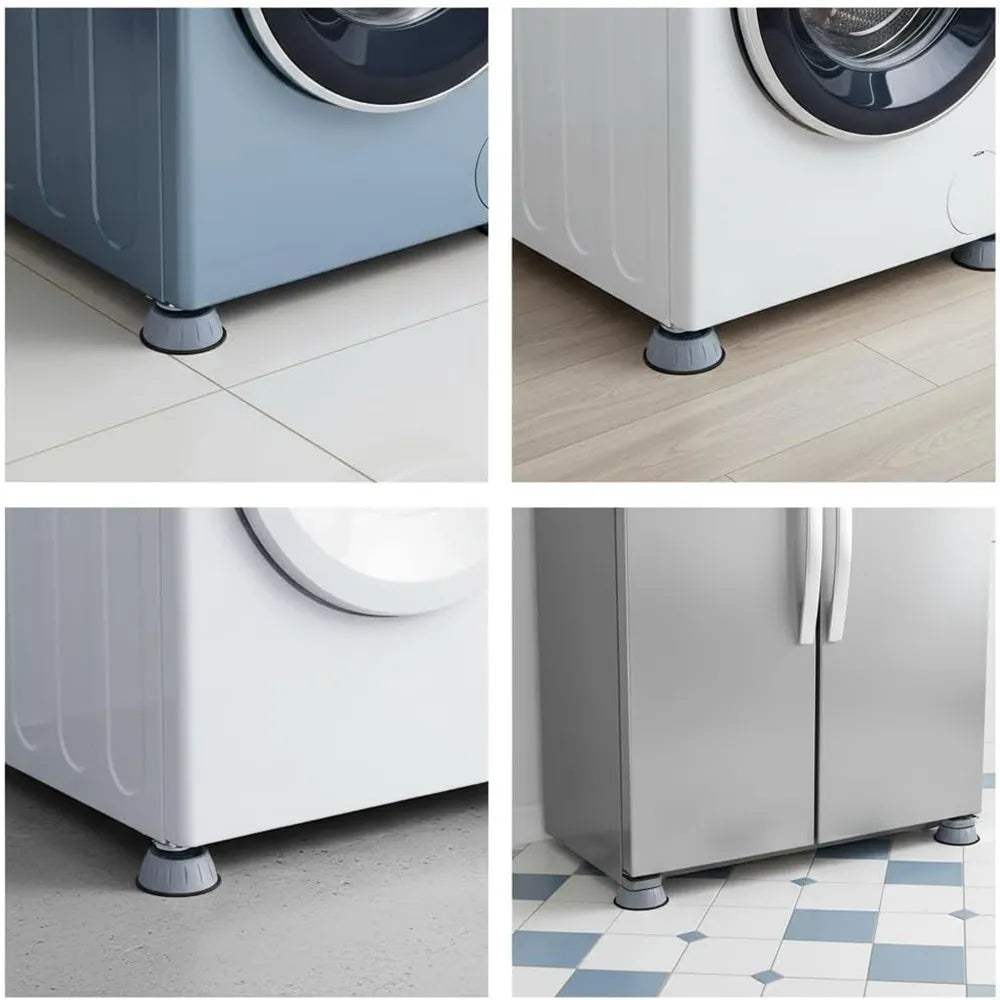 🏠 Anti-Vibration Washing Machine Stabilizer Pads (4-Pack)