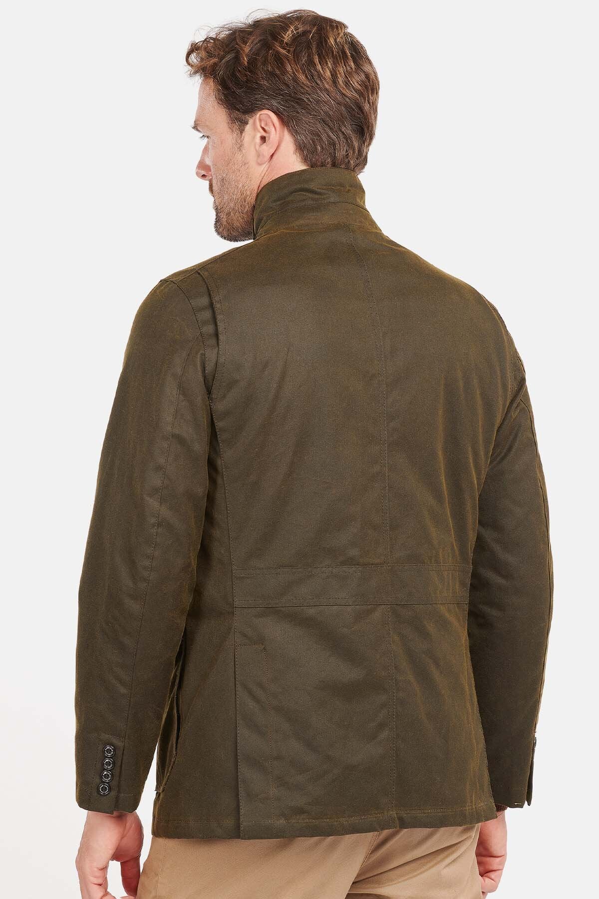 Lutz Wax Jacket - OLIVE
