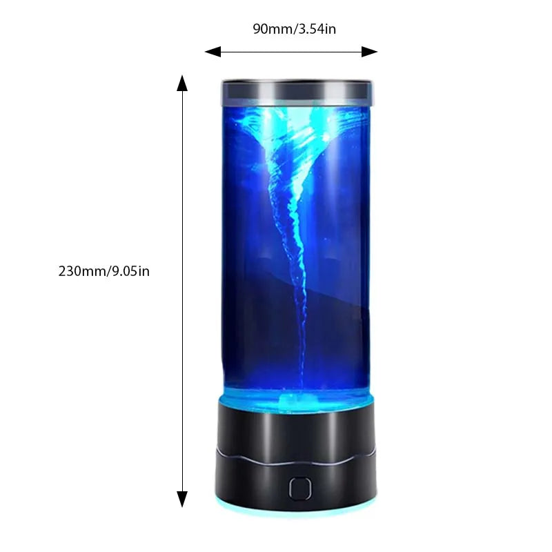 Spinning Vortex LED Ambient Night Lamp