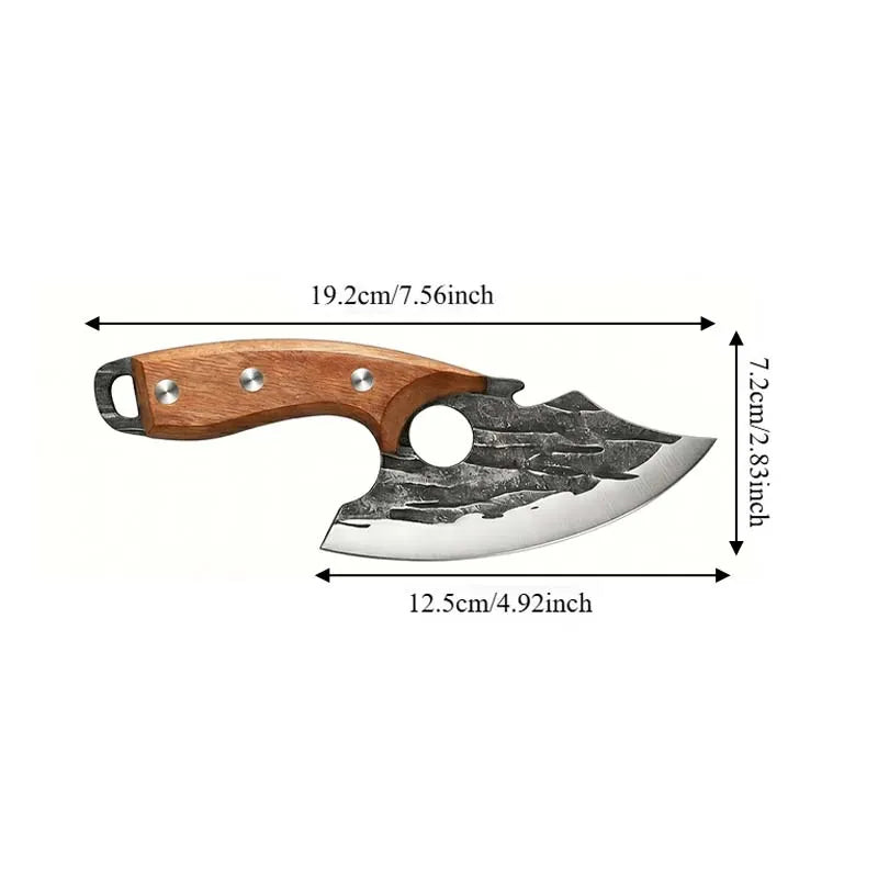Hand-Forged Kitchen Knife