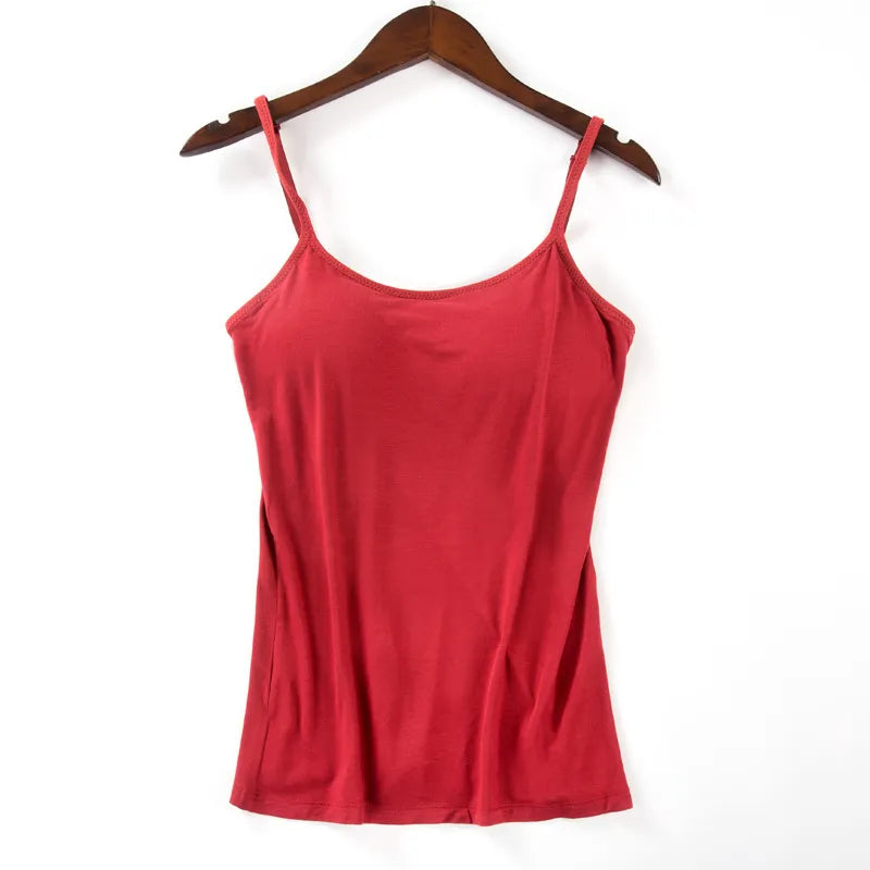 🔥Tank With Built-In Bra