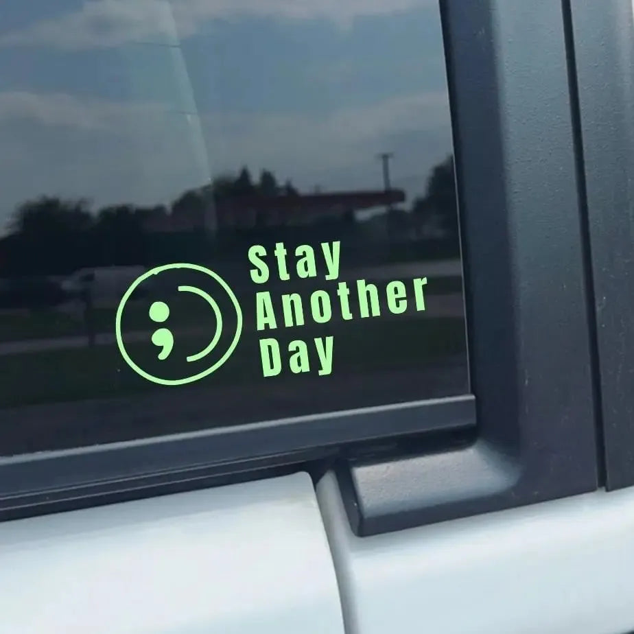 SAD Mental Health Awareness Car Decal(5pcs)