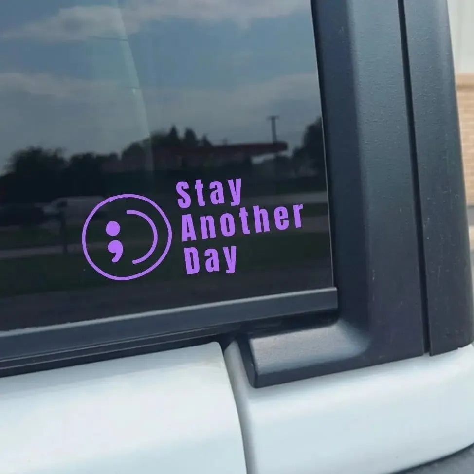 SAD Mental Health Awareness Car Decal(5pcs)
