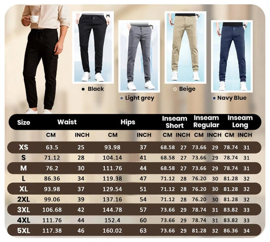 High Stretch Multi-pocket Durable Cargo Pants
