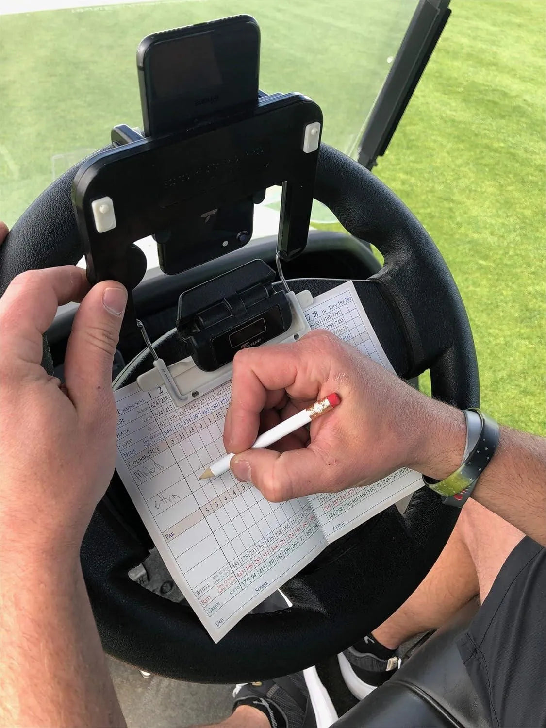 🔥Hot Sale ⛳ - Golf cart steering wheel phone holder
